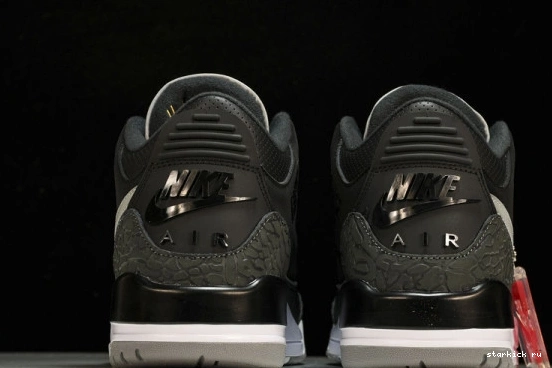 Black Cement  Retro Tinker Jordan 3 CK4348-007 Gold CK4348-007 1007